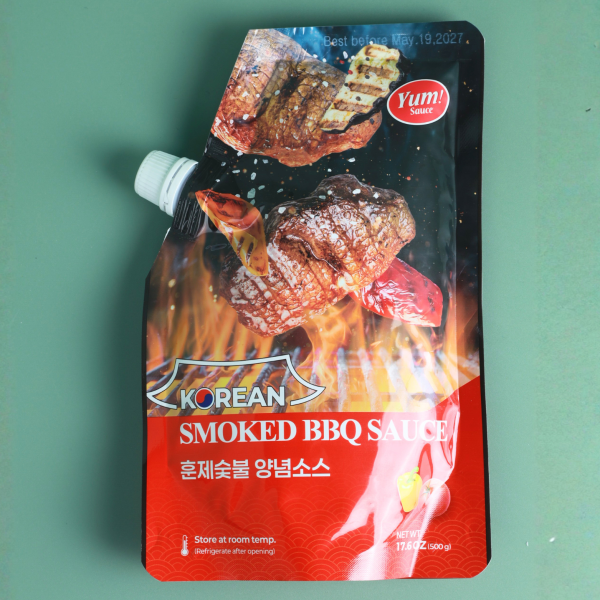 [얌소스] 훈제숯불양념소스 2팩 Smoked BBQ Sauce*2
